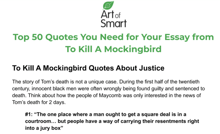 To kill a mockingbird prejudice quotes